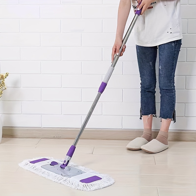 large reusable mop pads 2 in 1 wet dry easy clean rotating flat mop cloths for home cleaning mops for floor cleaning mops for cleaning walls and floors details 3