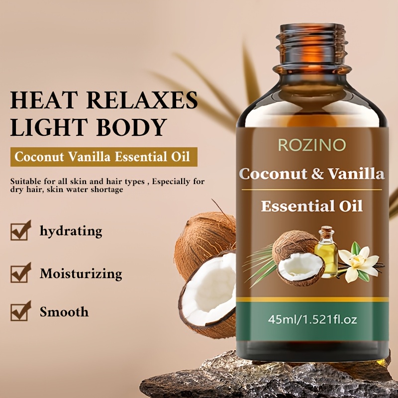 Coconut Fragrance Essential Oil, Strong Moisturizing Effects