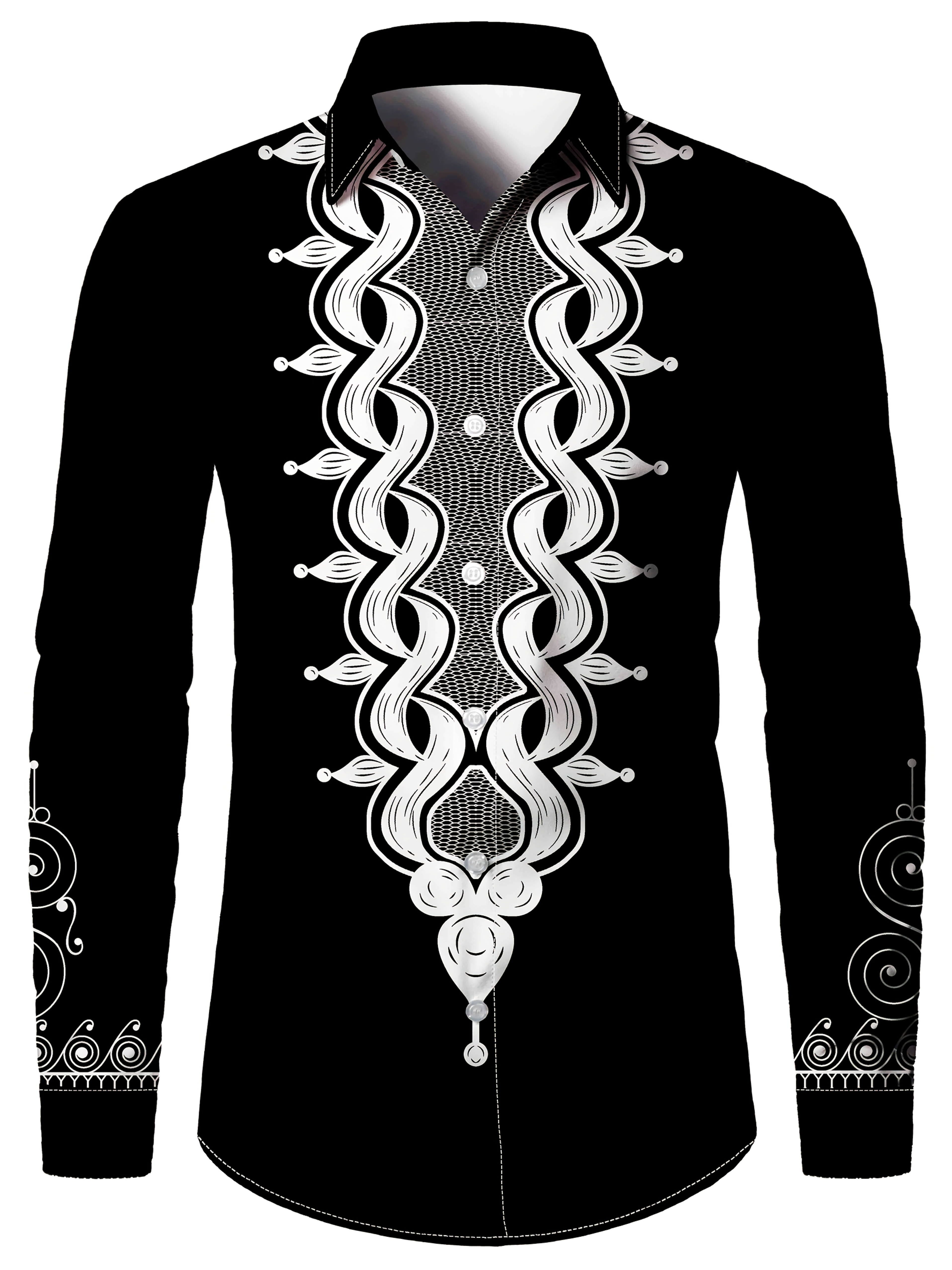 black vintage ethnic long sleeve button shirt traditional black vintage ethnic long sleeve button shirt traditional