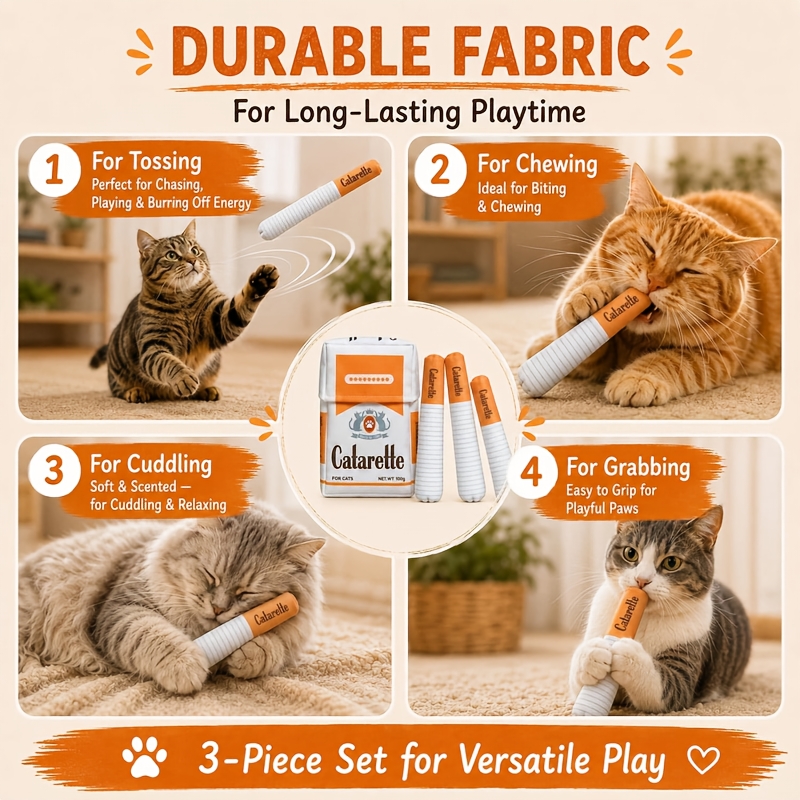 Premium Natural Pet Herb Cat Teething Sticks