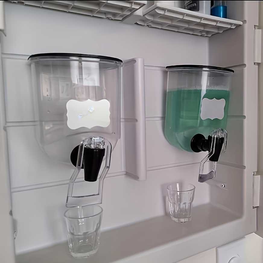 

2pcs Wall-mounted Mouthwash Dispenser, Manual Press Hand Sanitizer Soap Dispenser, Shampoo Shower Gel Soap Dispenser, Lotion Container For Bathroom, Bathroom Accessories