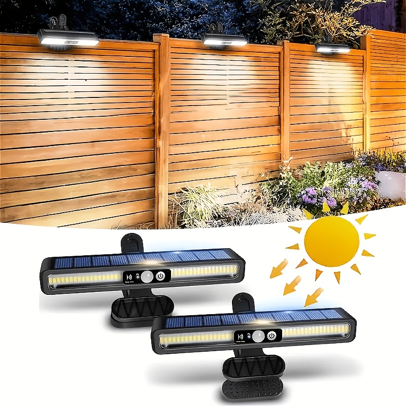 2 Package Of Landscape , Wall Mounted Installation, Sensing Light, Sensitive Control Of Light Sensor, Highlighting Outdoor Solar Channel Light