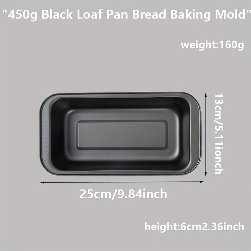 European-style Toast Mold Rectangular Bread Mold Oven Baking Household Carbon Steel Cake Mold / Oven Cake Mold / / Bread Mold
