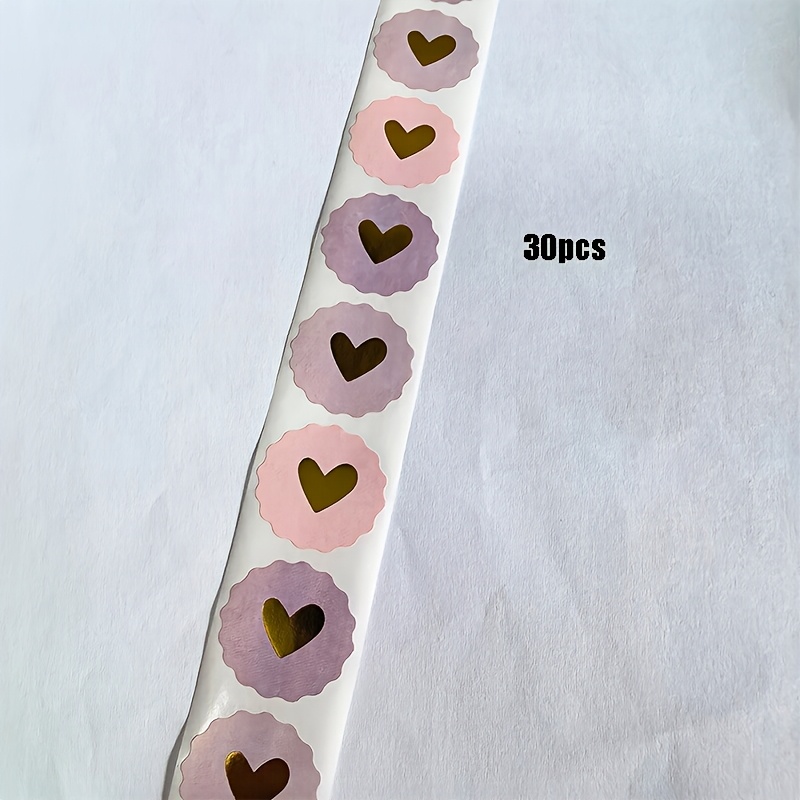 TEMU Adesivo con Stampa a Caldo "Love", Adesivo Decorativo Autoadesivo "Love", per Decorazione Ufficio, Etichette per Ufficio, Sigillatura Buste,