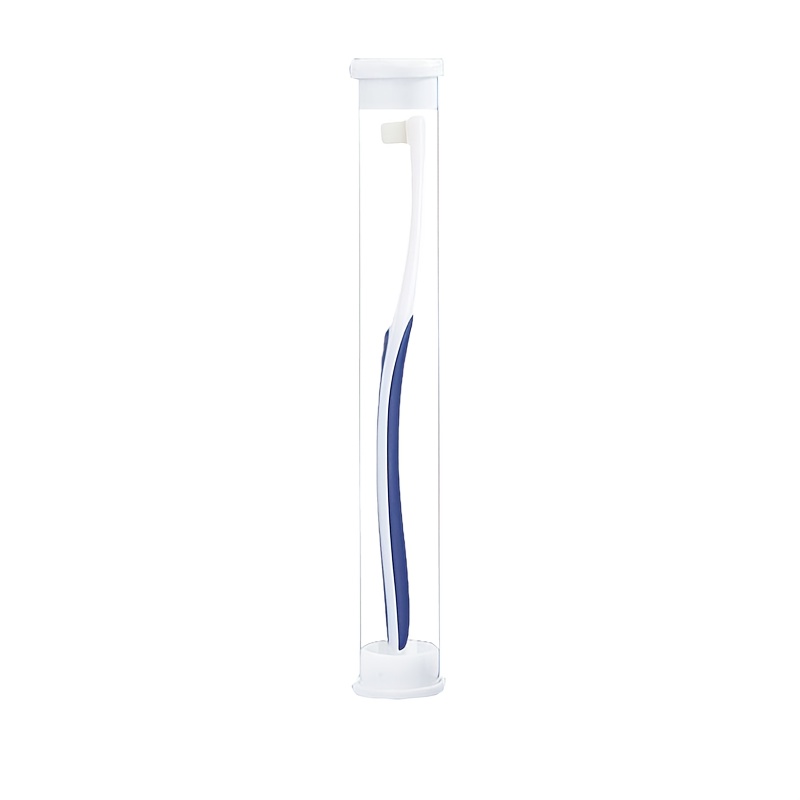 Bristle Pet Toothbrush For - Care With Ergonomic Handle, Removes Plaque & Tartar, Breath, No Battery Needed, Durable Plastic & Microfiber Bristles For Sensitive Gums & Teeth Cleaning