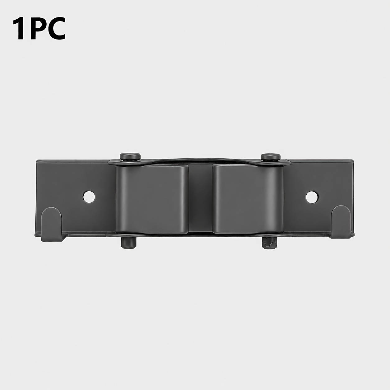 TEMU Soporte de pared para fregonas y escobas de resistencia con resistente al con recubrimiento en polvo y para fregonas, escobas, palos de escoba,
