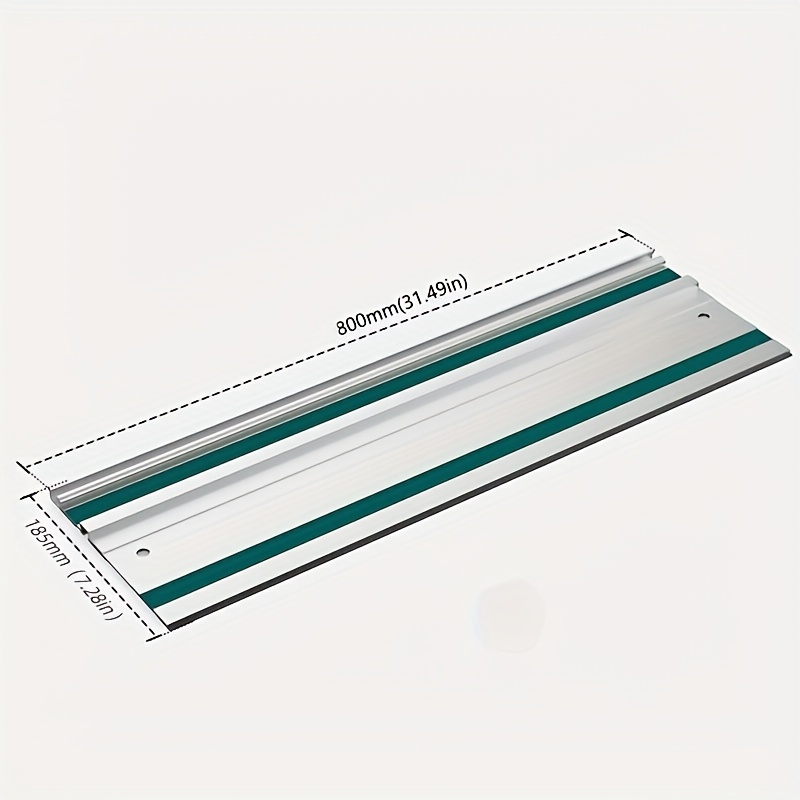 1pc 800mm Aluminum Guide Rail For Track Saw | Circular Guide Rail For Woodworking Cuts, Non-electric Operation