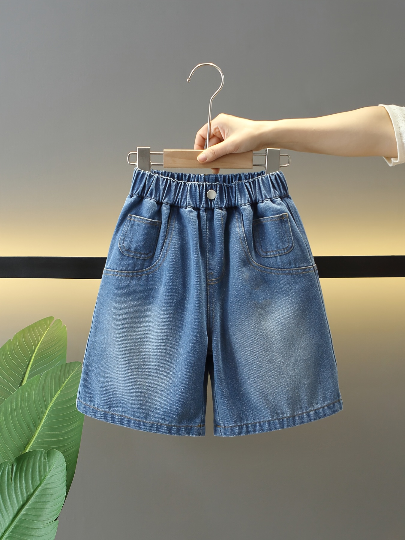 6CRAYON Elastic Waist Wide-Leg Shorts 【公式通販】