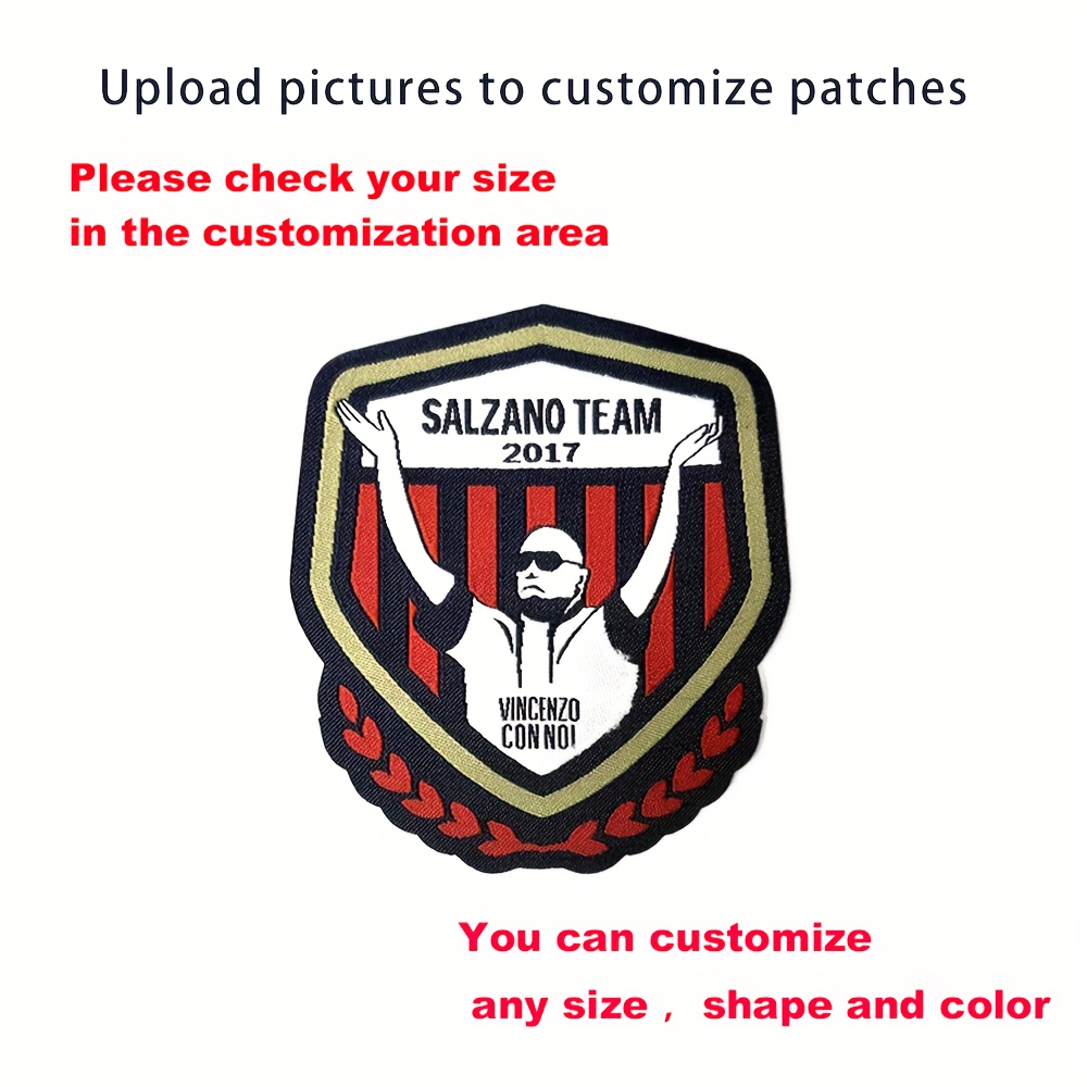 

100pcs Customizable Iron-on Patches - Personalized & , , Applique Badges For Jackets, Backpacks, , T-shirts, &