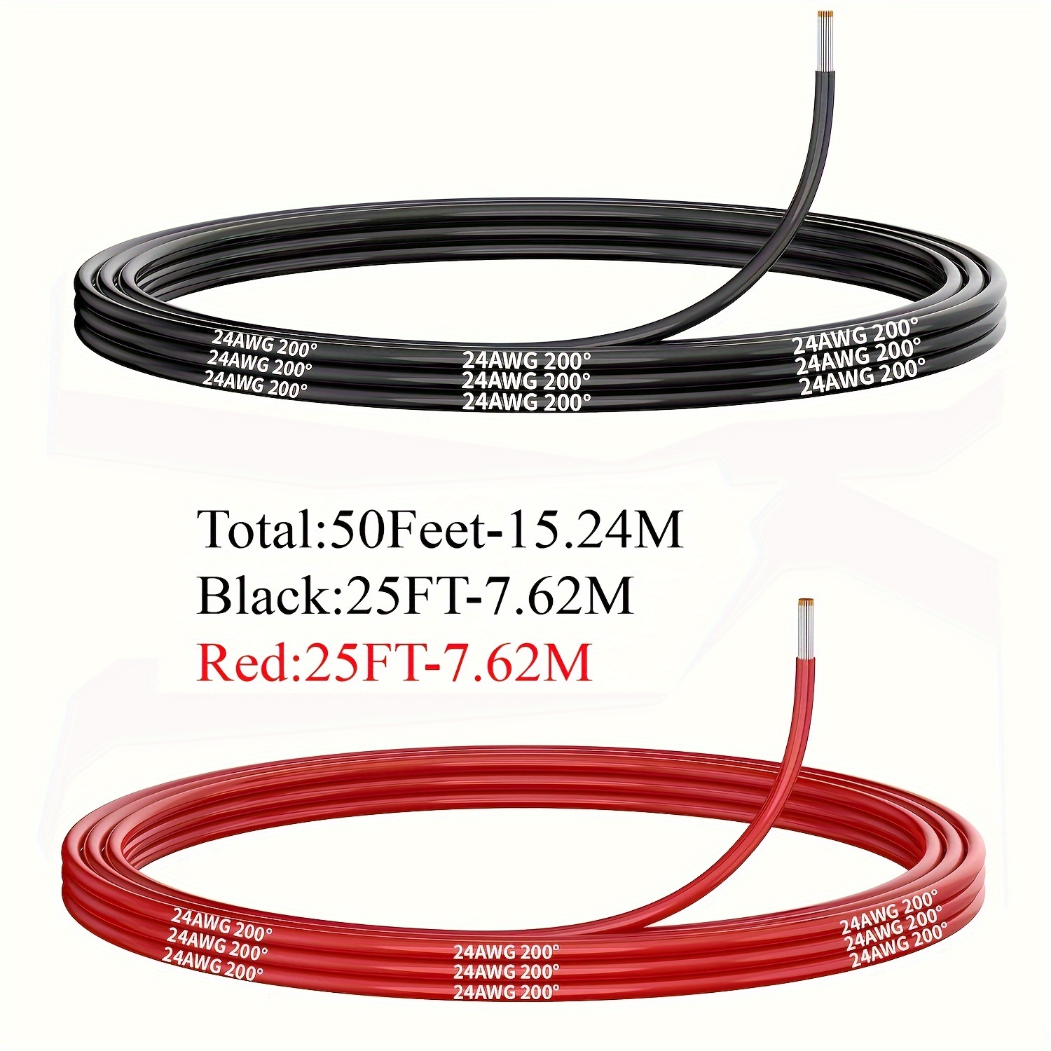24 Awg Electrical Wire 24 Gauge Silicone Wire Hook Wire - Temu