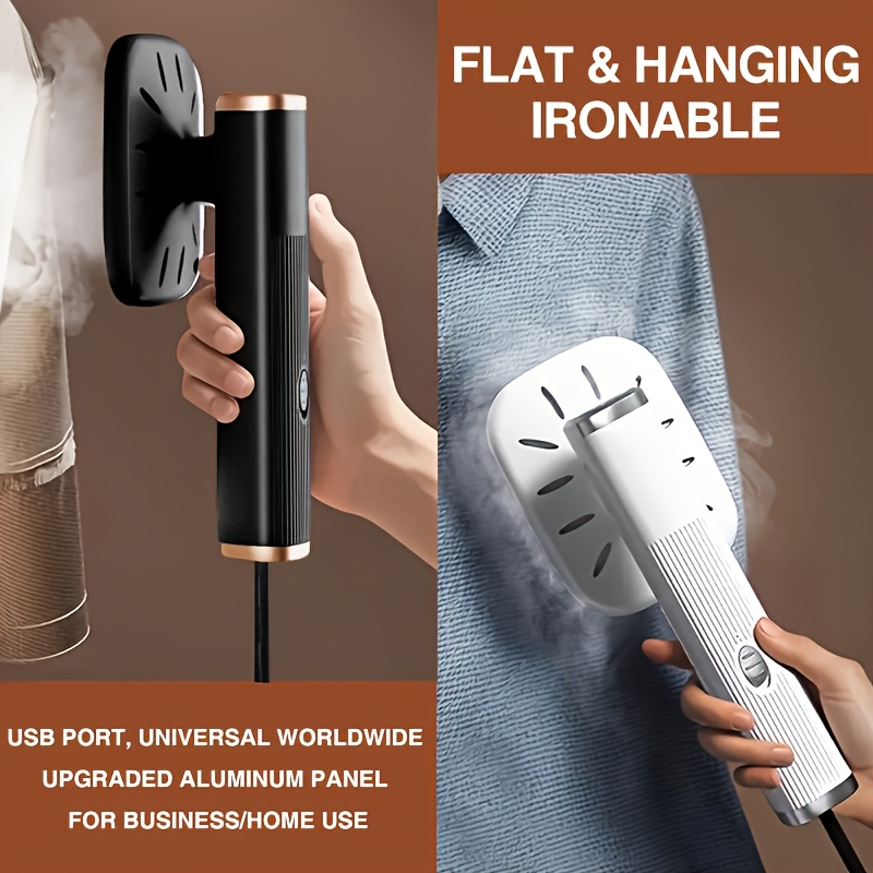 portable handheld iron usb powered mini   with 3d sensing auto temperature control ideal for business travel and quick wrinkle removal   safe operation compact travel     colors   home office and outdoor     spray bottle travel iron for clothe travel iron steamer   clothes iron mini small iron for sewing steam iron portable steam iron clothes steamer clothes steam iron automatic ironing Product details 2