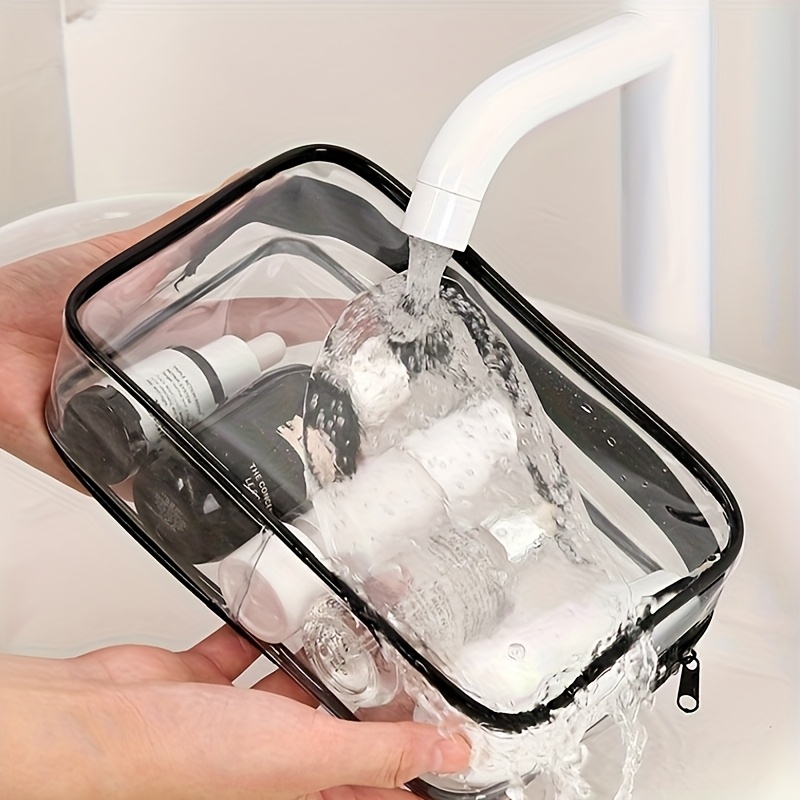 Medicine-Themed High Quality PVC Zippered Cosmetic Bag for Women & Girls - Large Capacity Lightweight Travel Organizer, Easy Wipe-Clean Toiletry Bag with Fade-Resistant Design, TSA-Approved for Daily Use & Trips, Toiletry Travel Bag