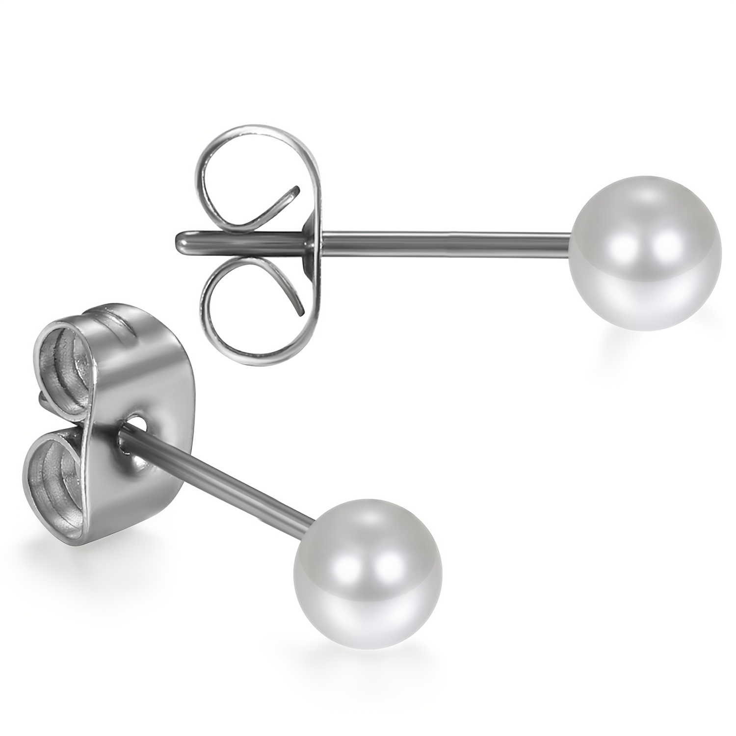 Image of Women's Stud Earrings, Earrings, Exquisite And Versatile, Stainless Steel Earrings, Women's Jewelry Gifts