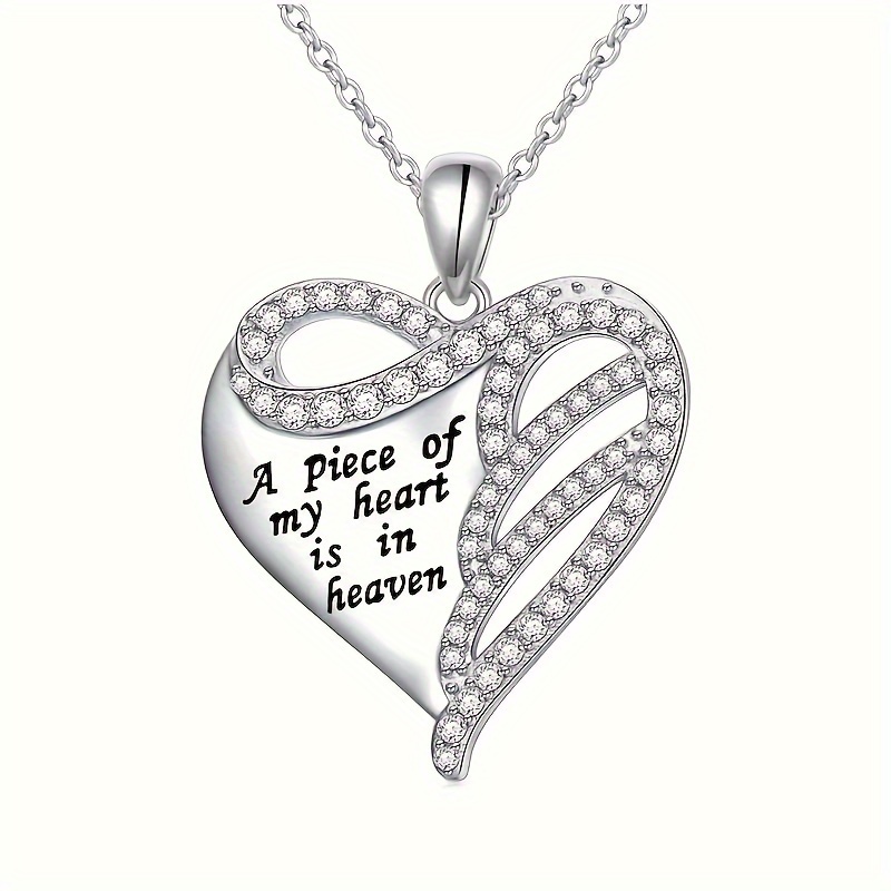 TEMU A Stylish And Heart-shaped Pendant Necklace For Men And Women, Perfect For Personalized Gifts During Thanksgiving, Christmas, Or Birthdays, As