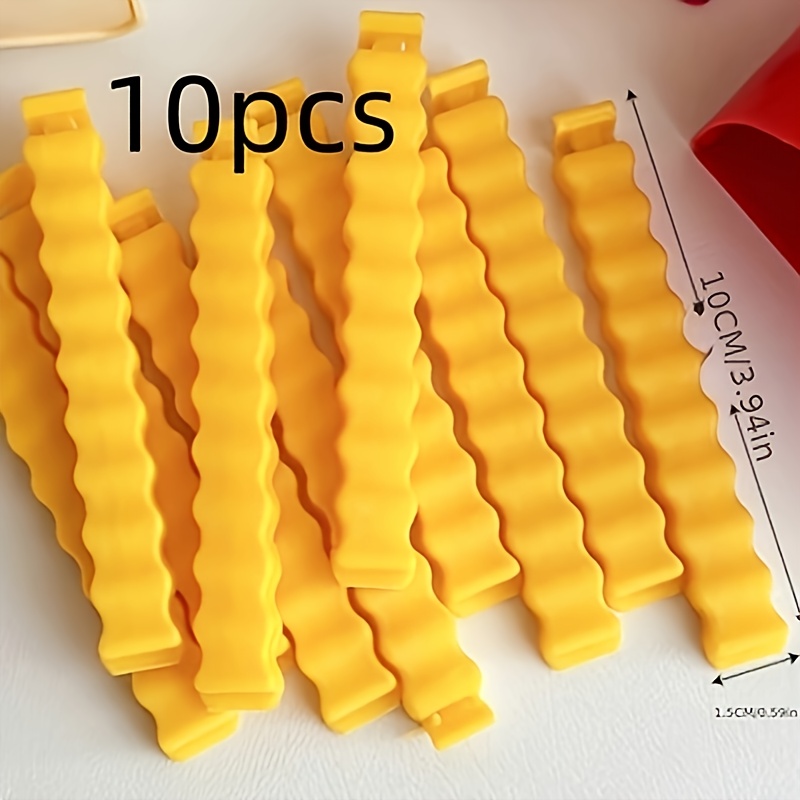 chip clips 10 cute chip shaped bag clips for sealing open food packages funny grocery bag clips cute kitchen accessory Product details 3