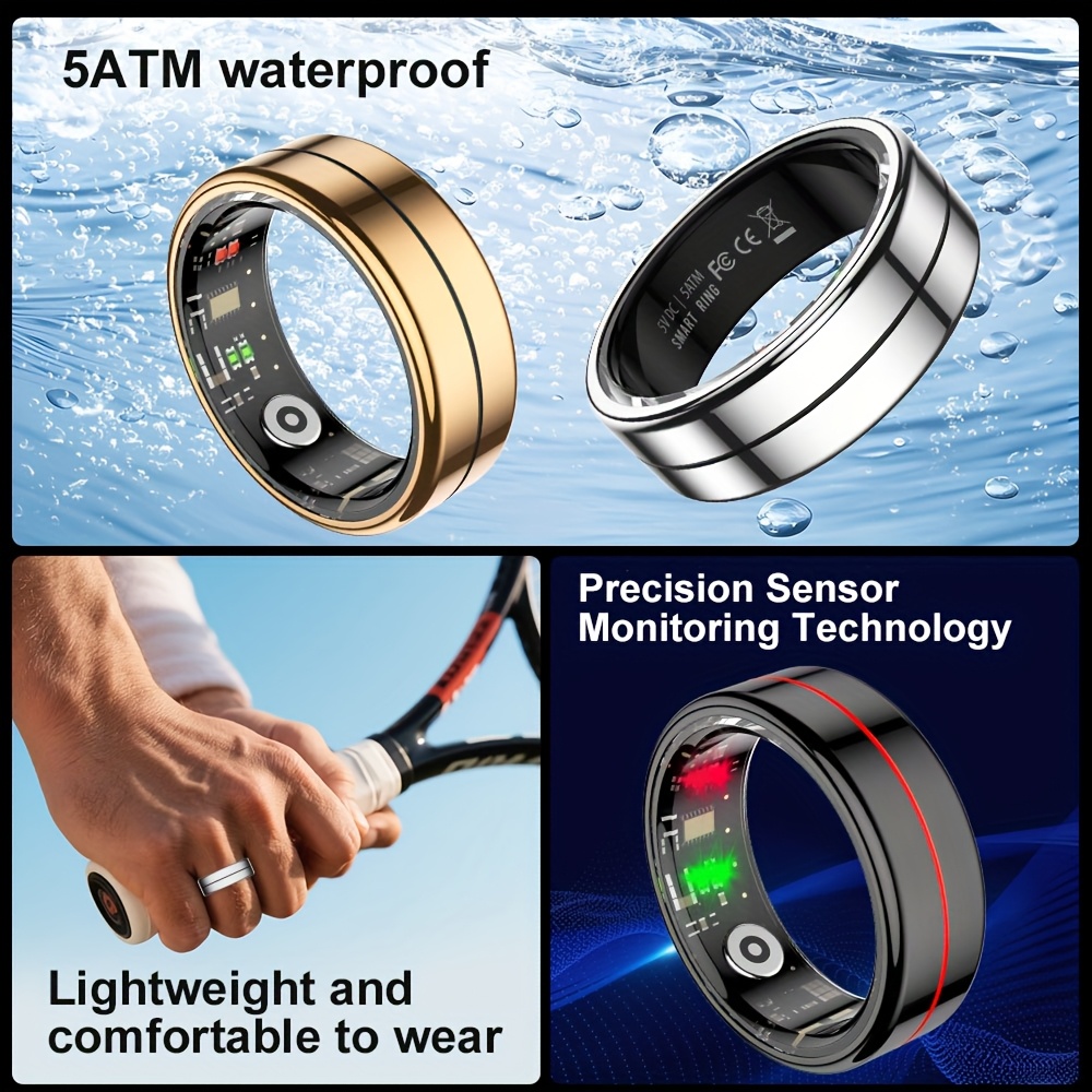 youth demon smart ring with 5atm high   screen lightweight design and   ideal for   and other occasions with   sports   a great gift for   Product details 2