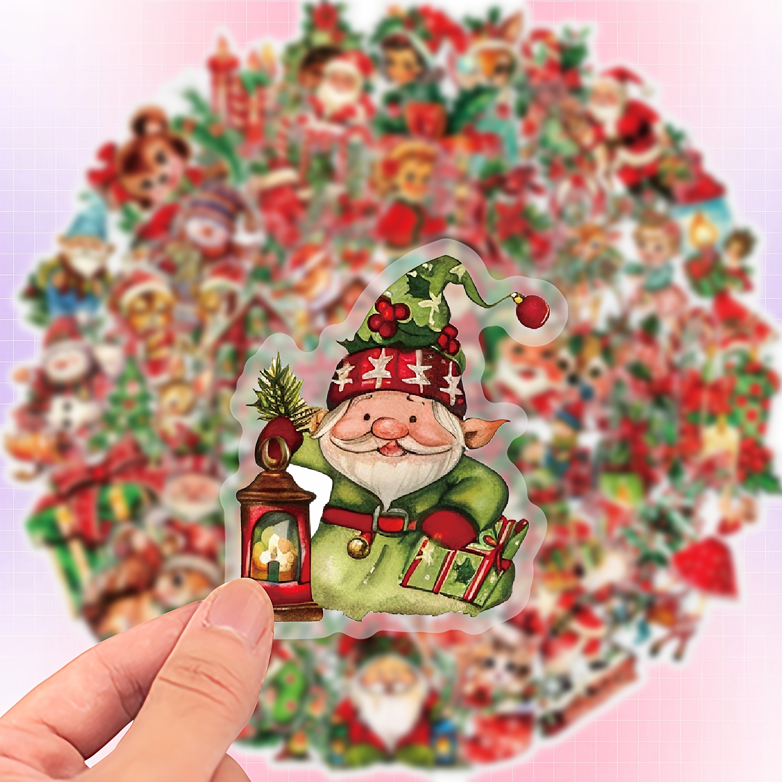 

50pcs Christmas Decorative , Laptop Luggage , Guitar , Christmas ,