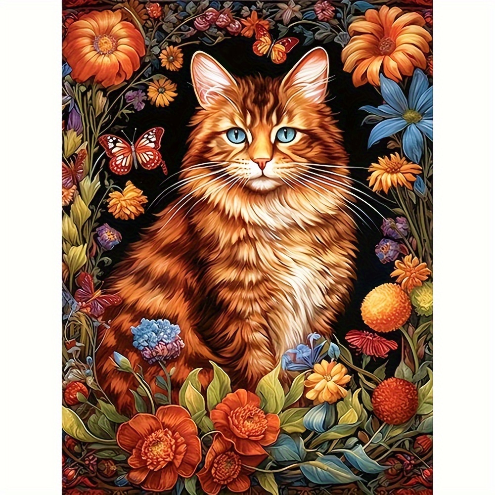 

5d Diy Diamond Art Painting For Beginner, By Number Kits Embroidery Rhinestone For Wall Decor