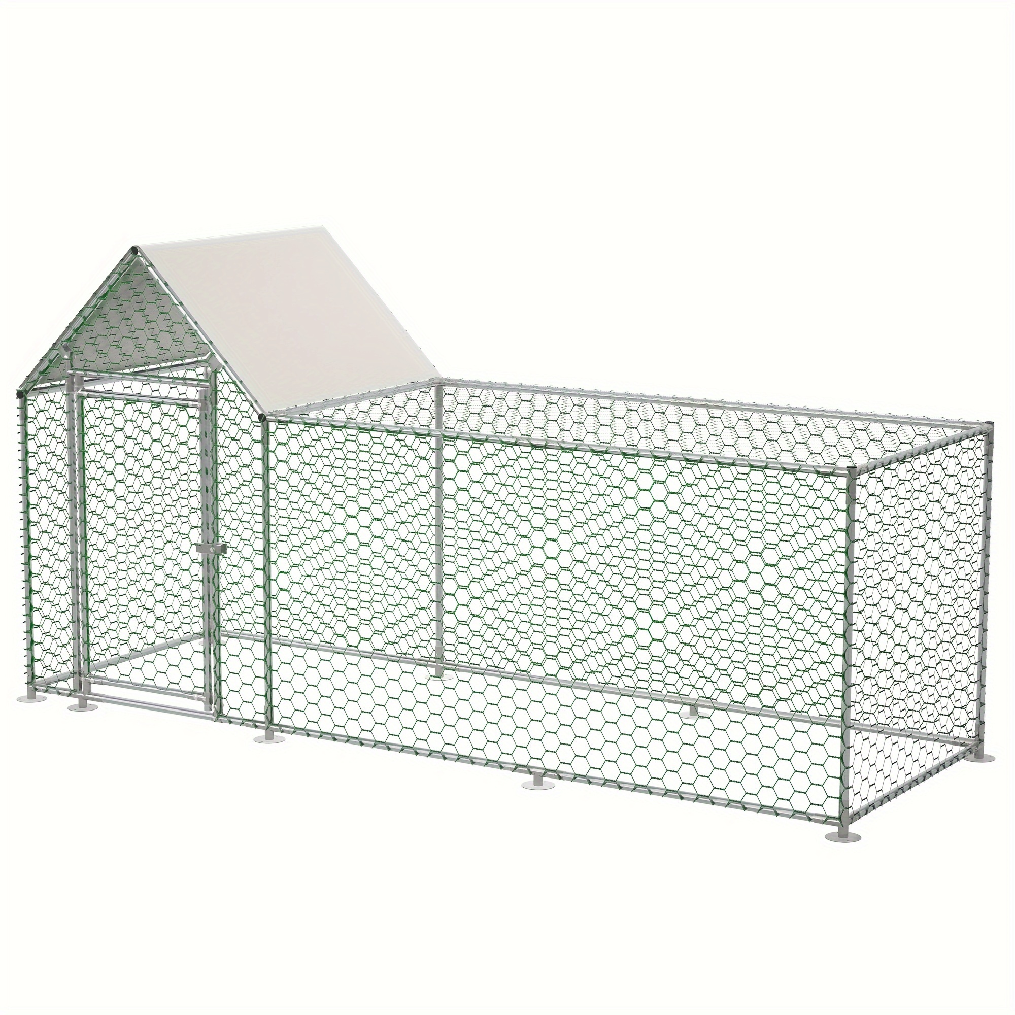 TEMU Coop With A Cover In The Backyard For Poultry Habitat
