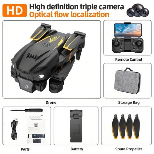 remote control with dual cameras 2 batteries for of flight time foldable remote control positioning intelligent indoor and outdoor discount beginner christmas thanksgiving gift