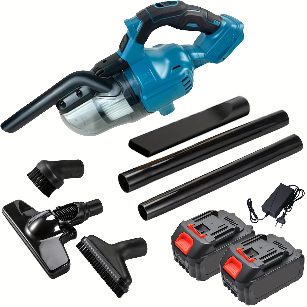 TEMU Multi-functional Portable Cordless Handheld Vacuum Cleaner, Rechargeable Powerful Vacuum Cleaner, Stick Vacuum Cleaner, Wireless Upright Vacuum