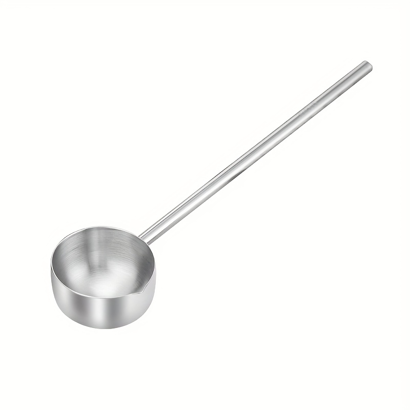 

Stainless Steel Long-handle Spoon - Perfect For Soup, Sauce & Oil Pouring - Durable Kitchen Tool