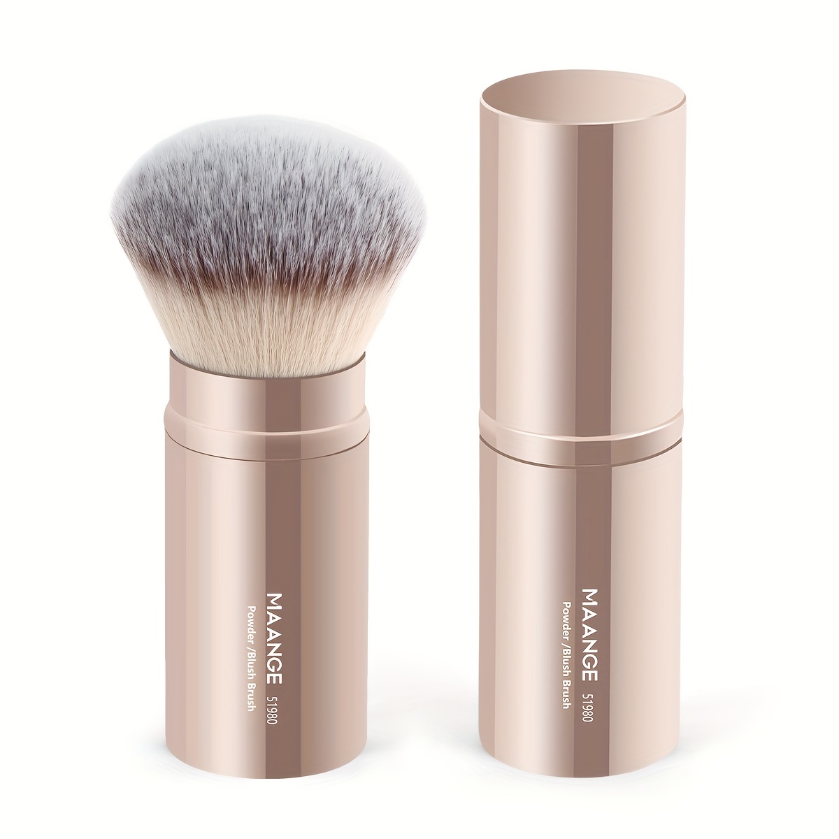 MAANGE High Quality Soft Bristles Retractable Makeup Brush