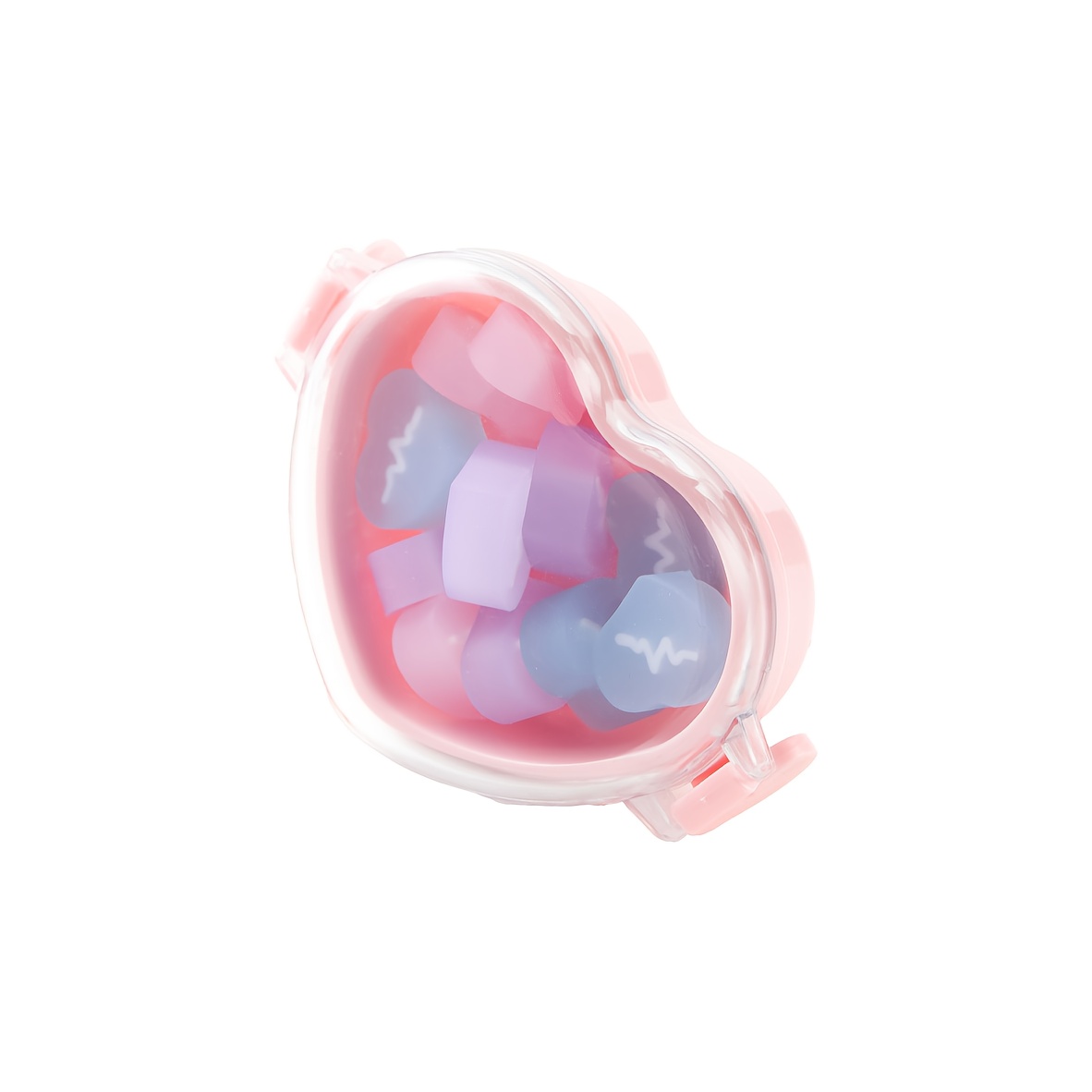 Candy Colored Cartoon Erasers 12pcs Per Box Jelly Colored Stationery
