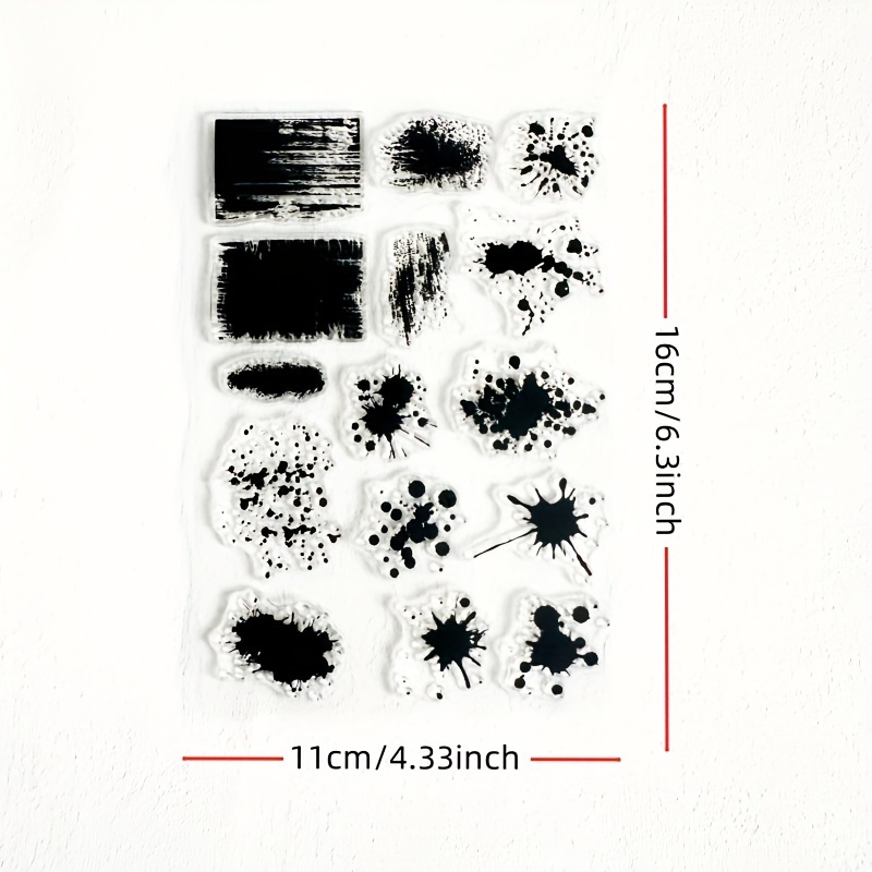 A Transparent Stamp For Projects, Suitable For Scrapbooking, Doodling, , And Home Decor, Perfect For Card Making And Albums