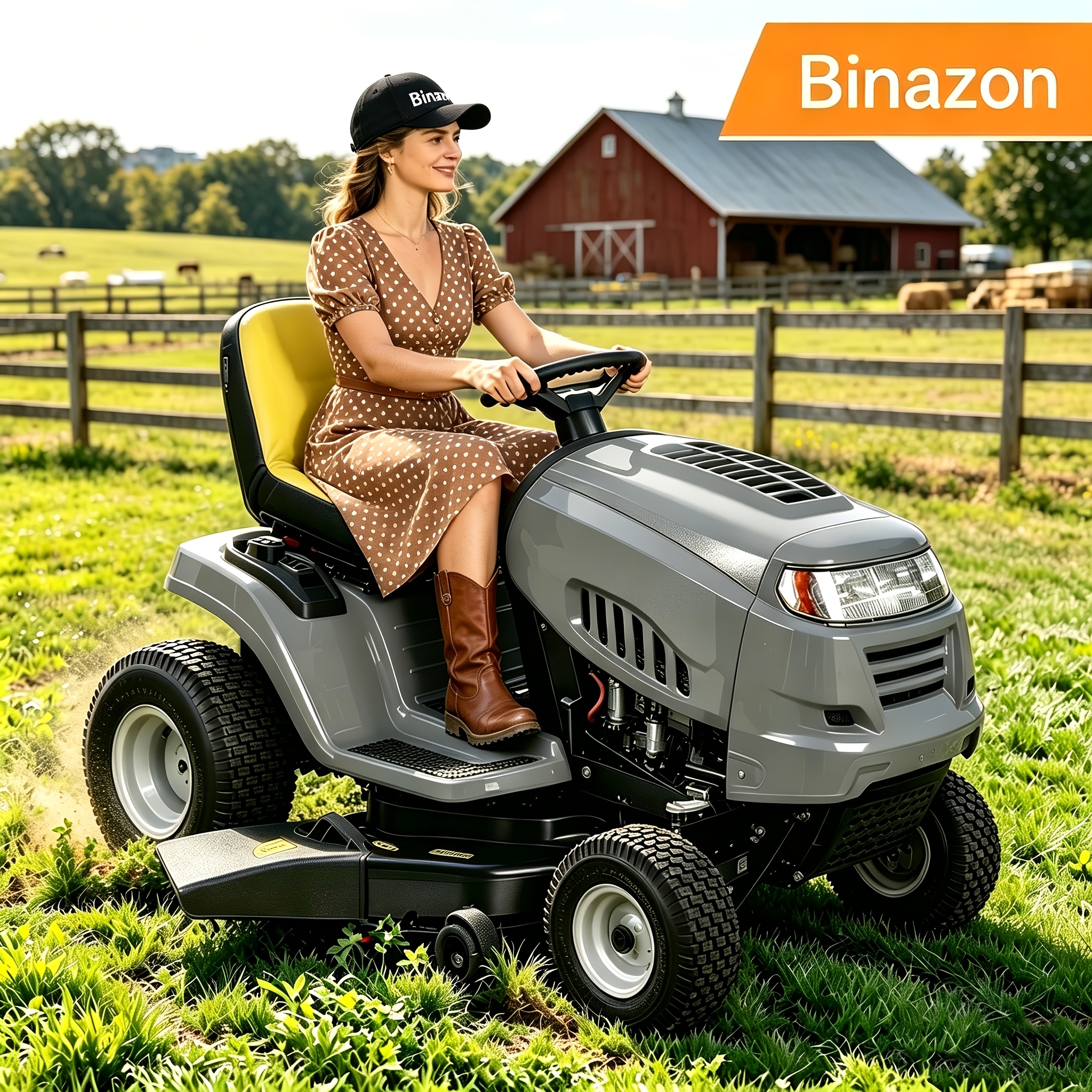 1 gab. LP92334 Uzlabots liels sēdekļa pārvalks braucošai pļāvējmašīnai ar polsterētu sēdekli līdz 45,72 cm augstumam Gator, ērtas, ērtas kabatas, ventilācijas caurums ar melnu saules cepuri