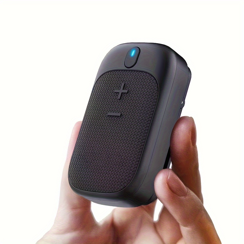 

Wearable Wireless Speaker - Magnetic Clip-on Mini Wireless Portable Speakers - Built-in Mic For Hands- And Calls - Up To 18 Hours Battery Life