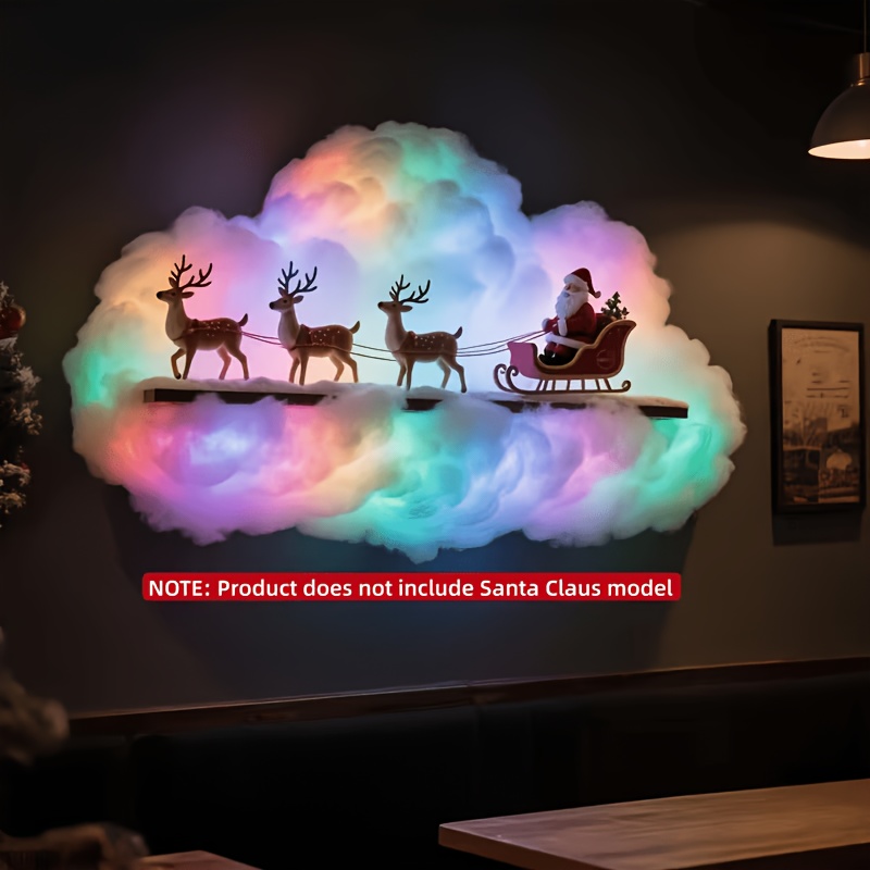 RGB Cloud Lamp, Dynamic Smart Light with USB Power