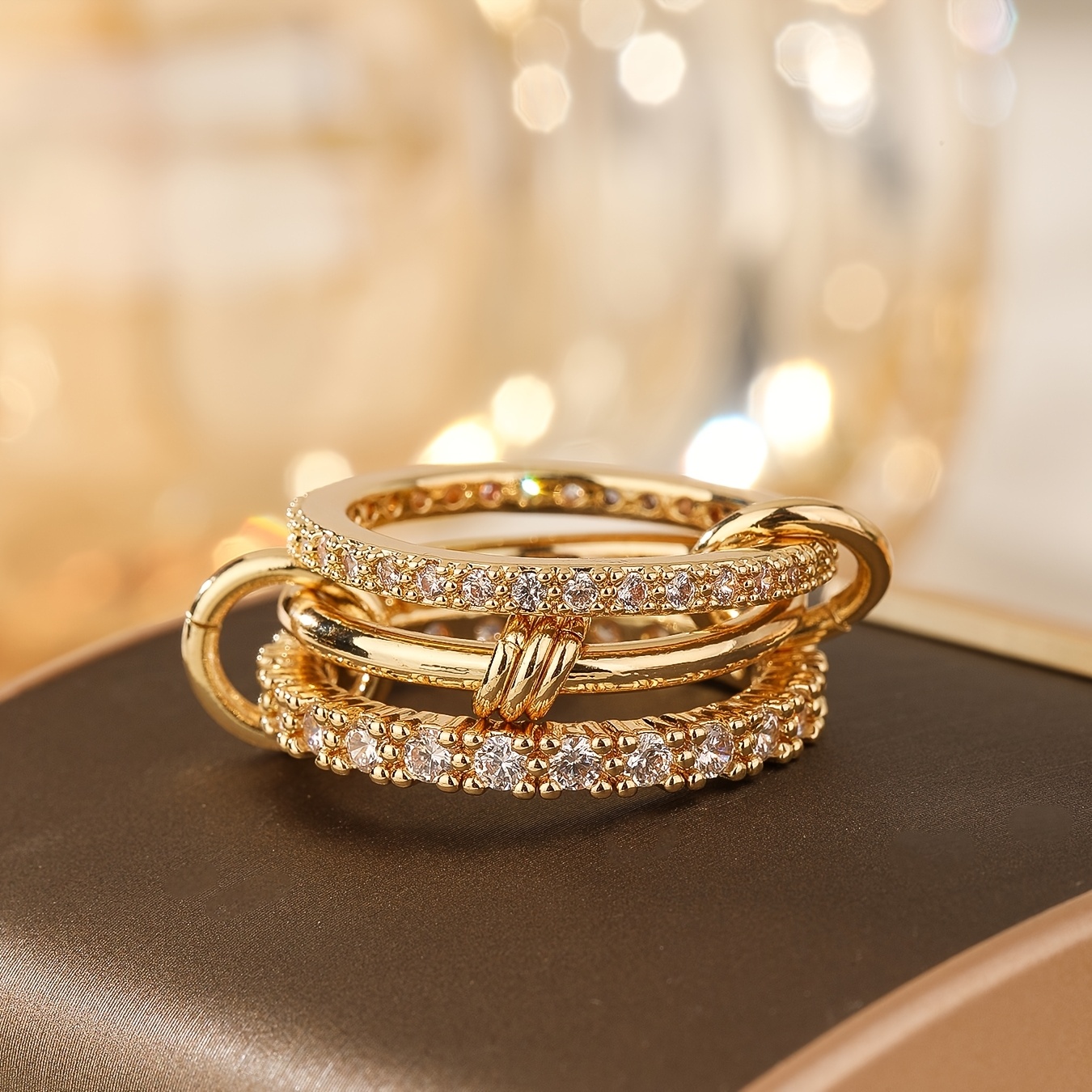 Women's Stackable Rings Party Jewelry Christmas Gift