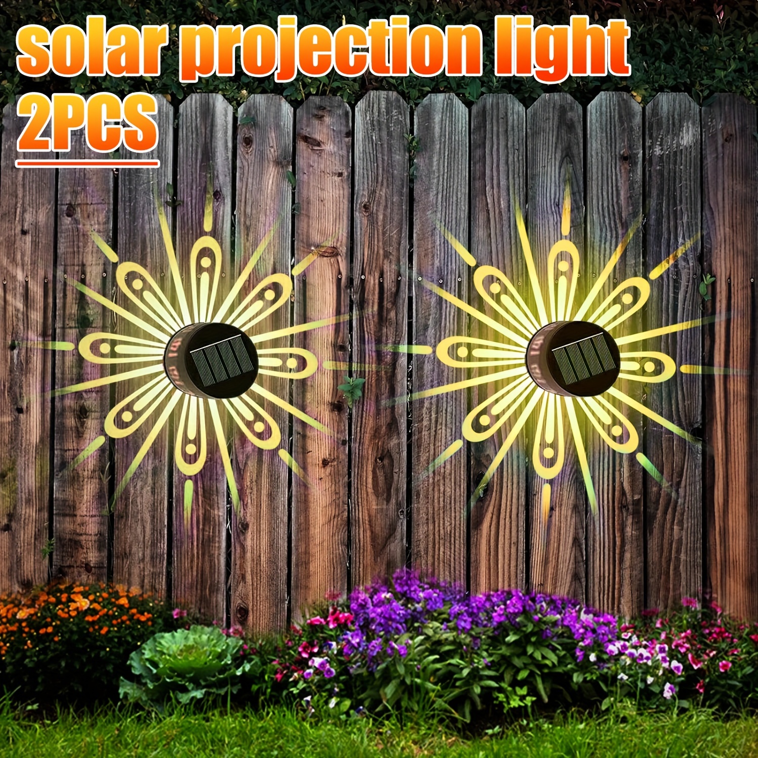

Solar-powered Peacock Projection Wall Light - Led Outdoor Decor, Perfect For Fences, Terraces, Stairs | Weatherproof With Long Battery Life