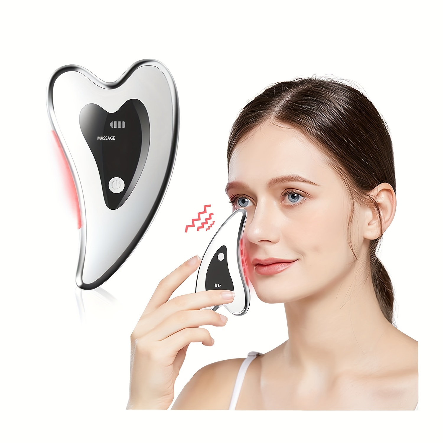V-Face Shaping Massager Electric Face Lifting Slimming Double Chin Remove  Device