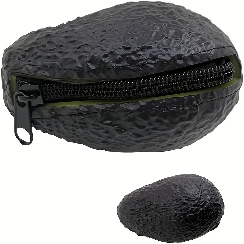 avocado shaped coin purse creative mini storage bag cute avocado novelty wallet