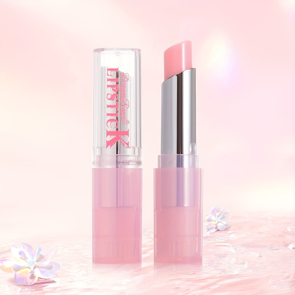 Image of Tinted Lip Moisturizer By Xianzhi, Color Changing, Glossy End, Long-lasting, Waterproof, Squalane, Types, Adult, Pink Hue, With Hydrating Lip Care Paste, With Plant Squalane