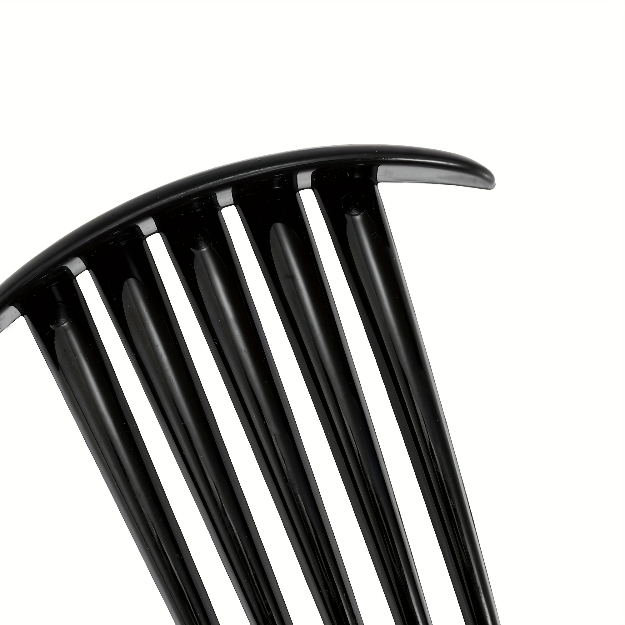 4pcs Five-Tooth Plastic Hair Comb Set