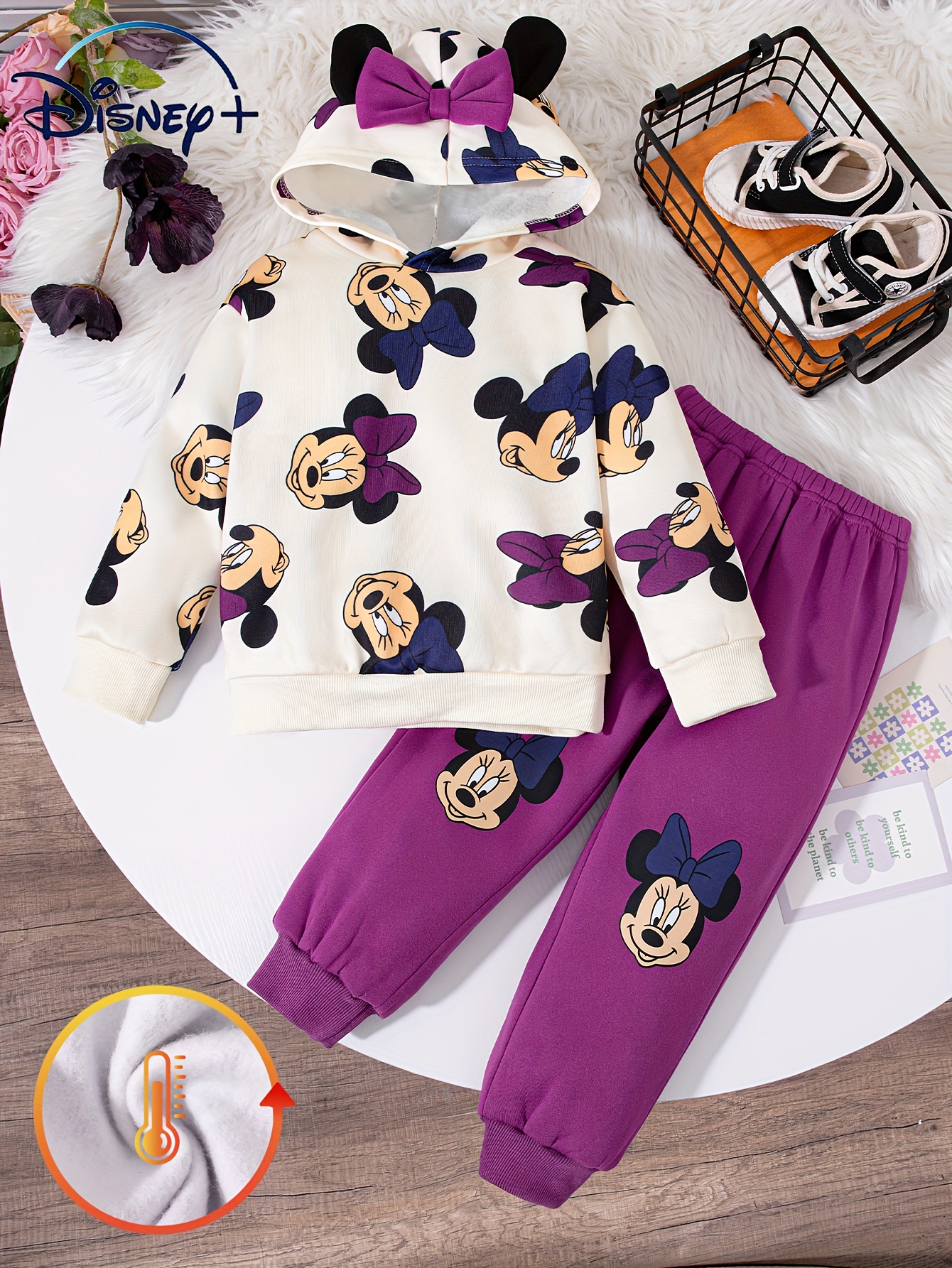 DISNEY & Mickey en Minnie Mouse Hooded Sweatshirt-pak