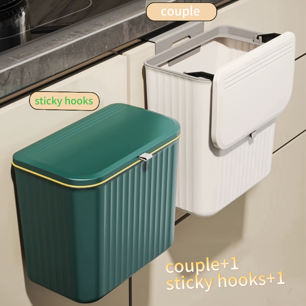 

1pc Plastic -out Lid, Odor-sealing , -mounted Bin For , , , Bathroom - , No Needed