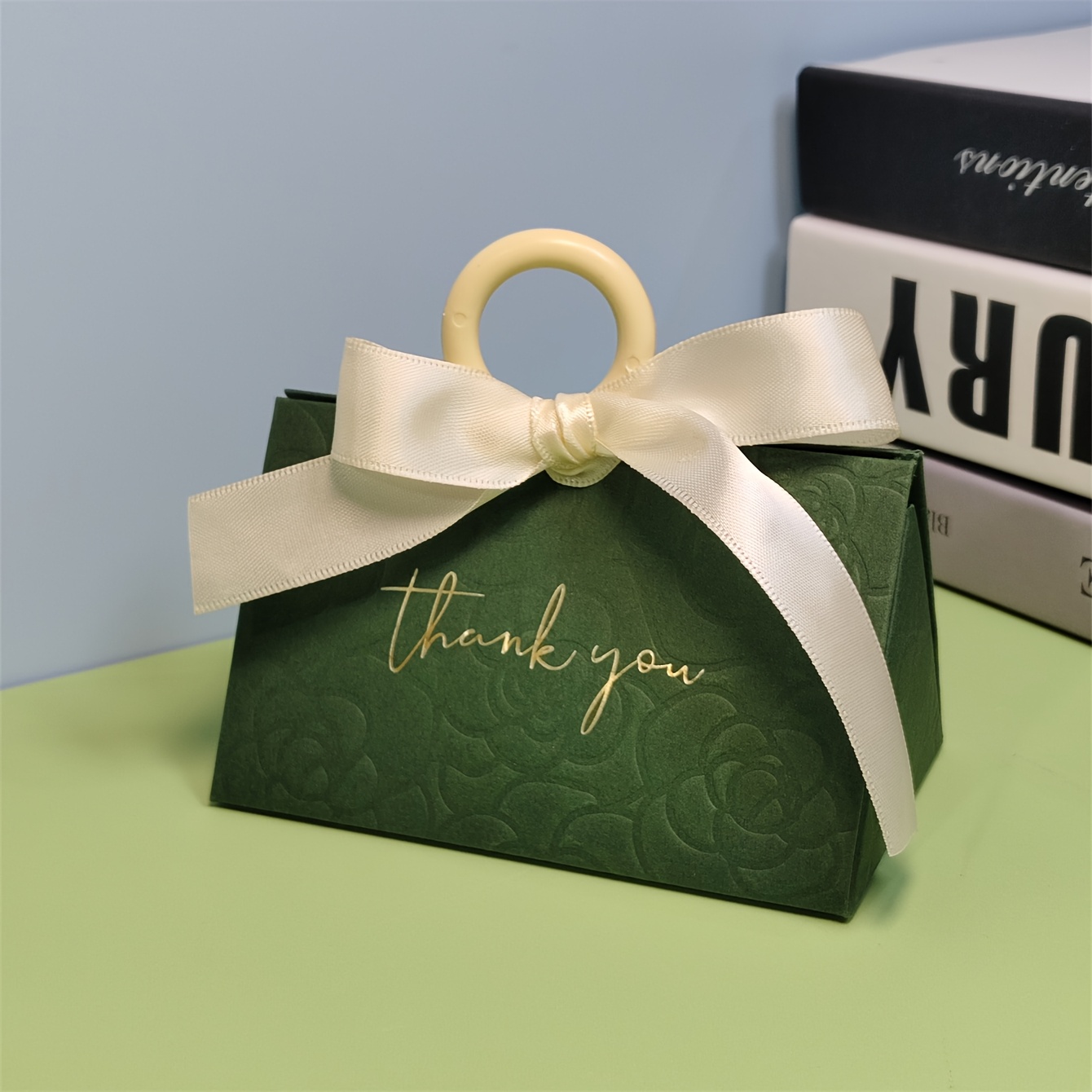 TEMU Gift For Her/him 20pcs Valentine's Day Lipstick Gift Packaging Boxes, Foldable Paper Candy Box With Handles, Wedding Birthday Mother's Day Party