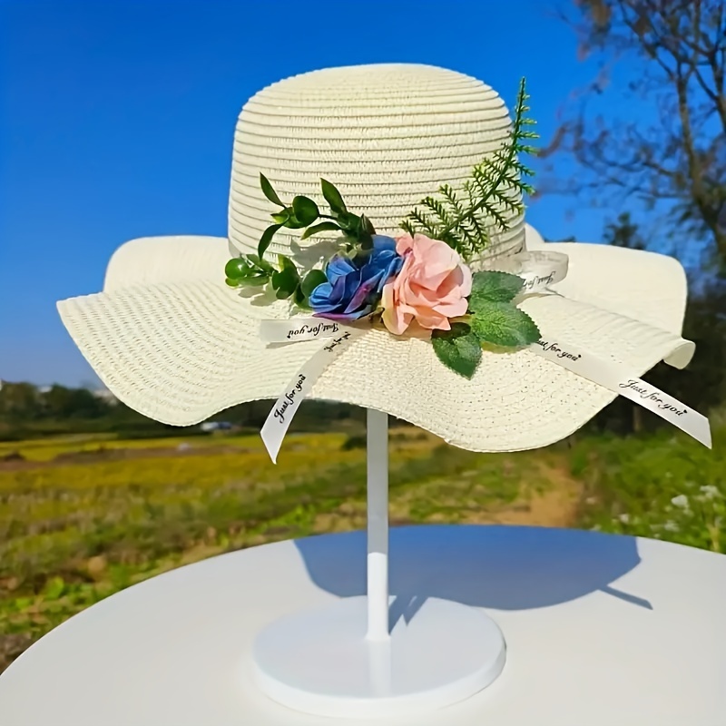 Sun Hat Summer Straw Sun Hat Sun Protection Beach Hat Straw Hat