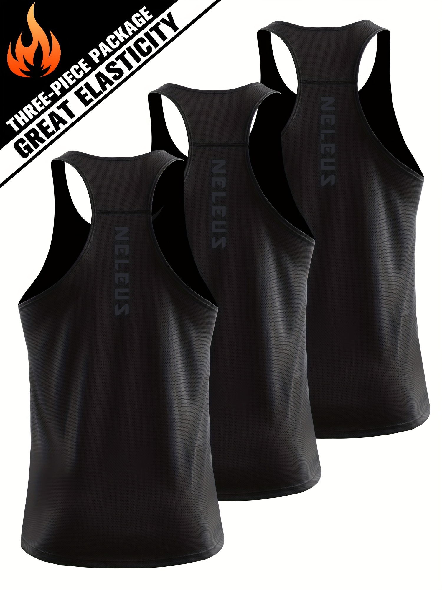 Men's Tank Tops Breathable Quick Dry Skin Tight Clothes - Temu United Arab  Emirates