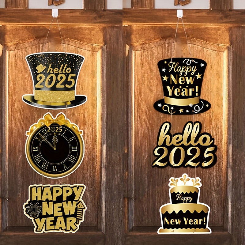 

2025 New Hanging Decorations Set - Hanging Ornaments For , New Formal Hat, , And , No Or Required