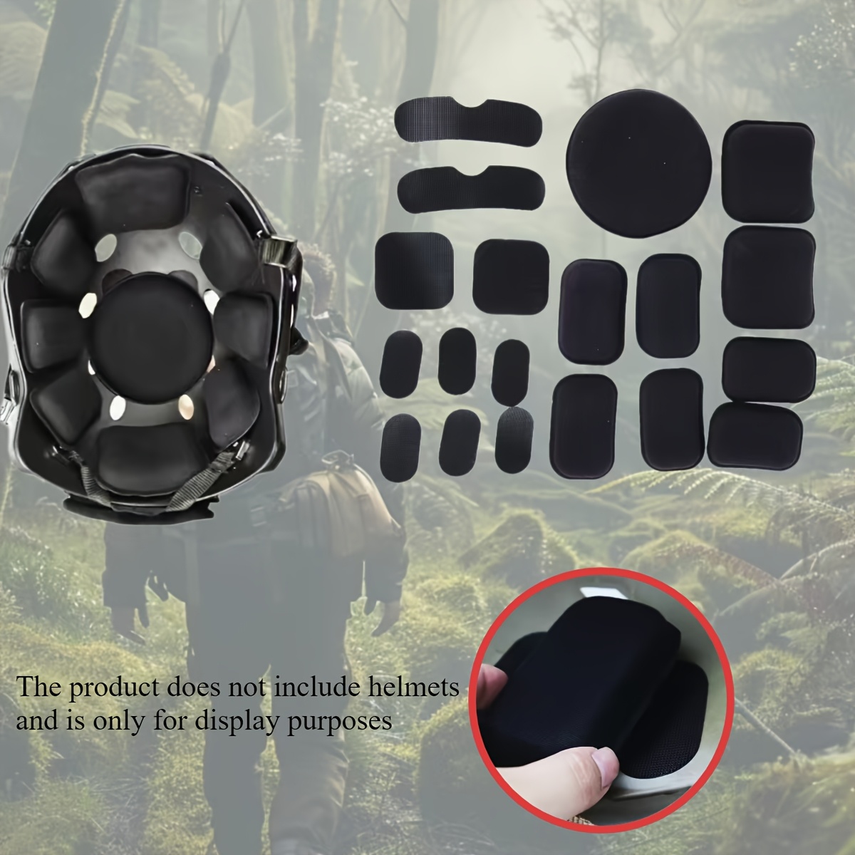 universal helmet pads   helmet replacement foam padding kits bicycle accessories mats for fast mich cs ach      