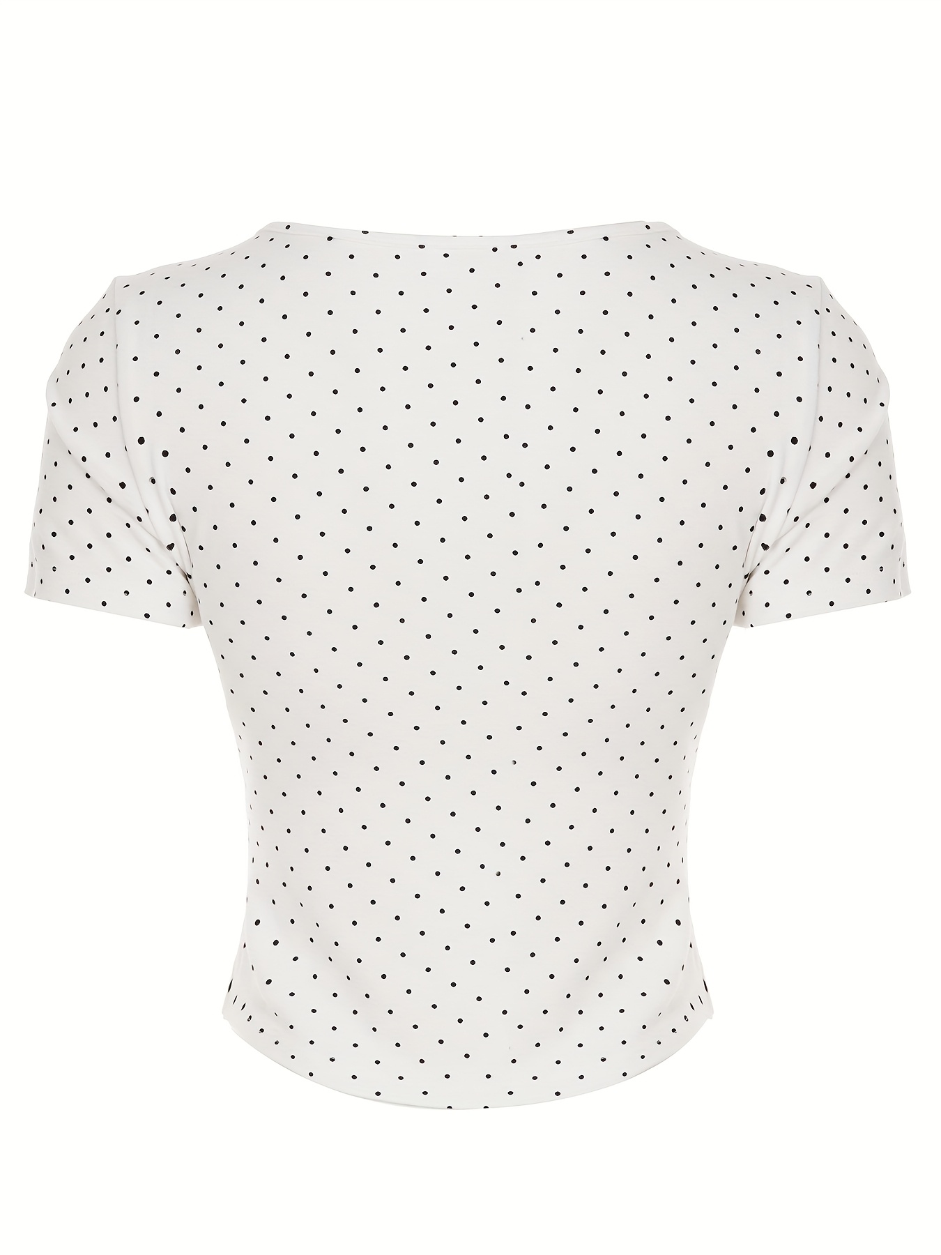 polka dot print t shirt summer japanese korean style girly - Temu