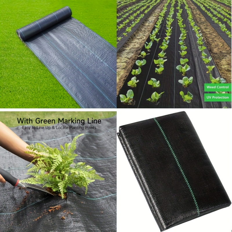 

1pc, Weed Barrier Fabric, Weed Control Cloth, Landscape Fabric, Horticultural Mat, Suitable For Gardens, Orchards, Parks, And Greenhouses. Easy To Control Weeds