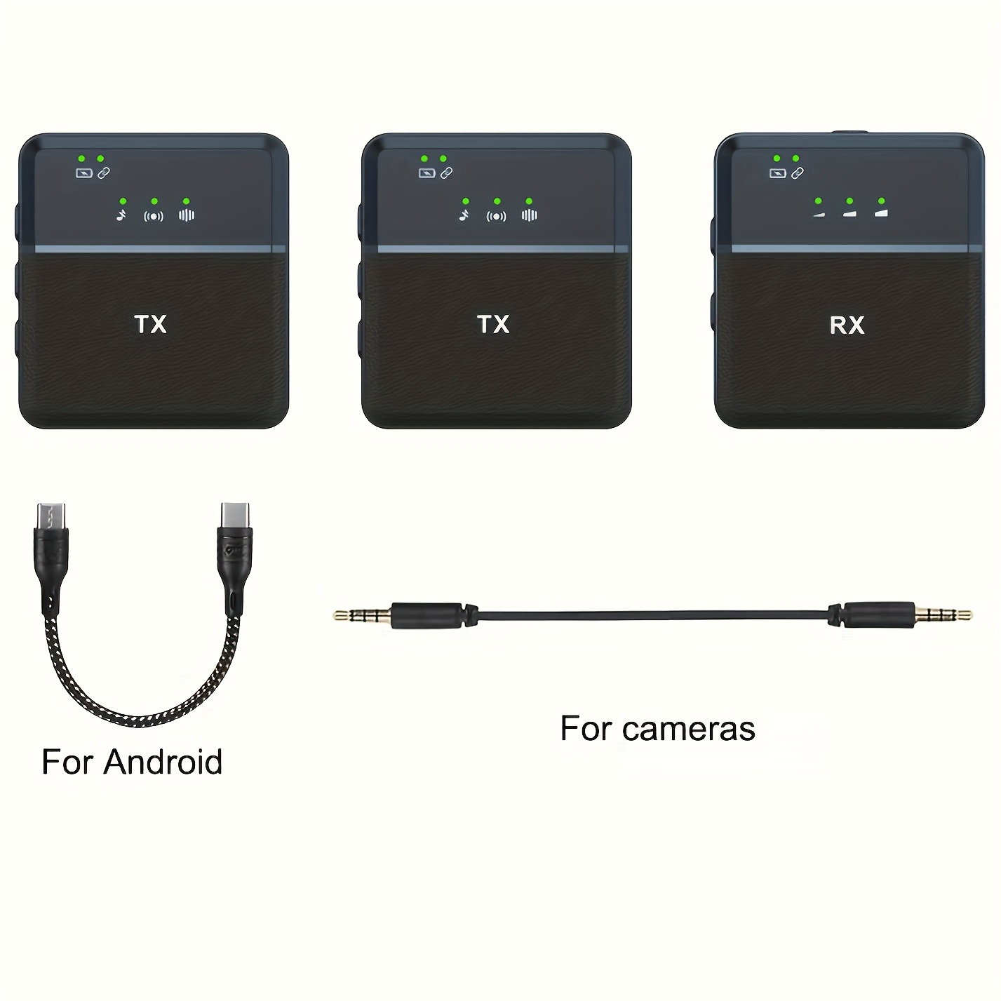 Wireless Square Lavalier Microphone Camera computer mobile Temu