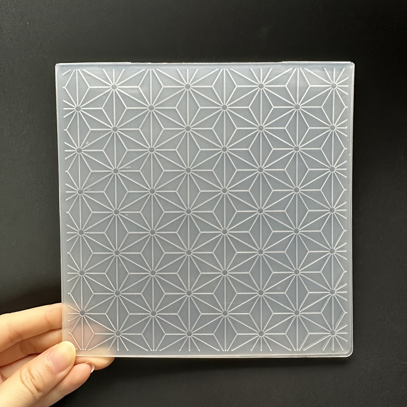 

Diy Diamond Pattern Embossing - 3d , For Scrapbooking, Greeting & , Compatible Popular Machines