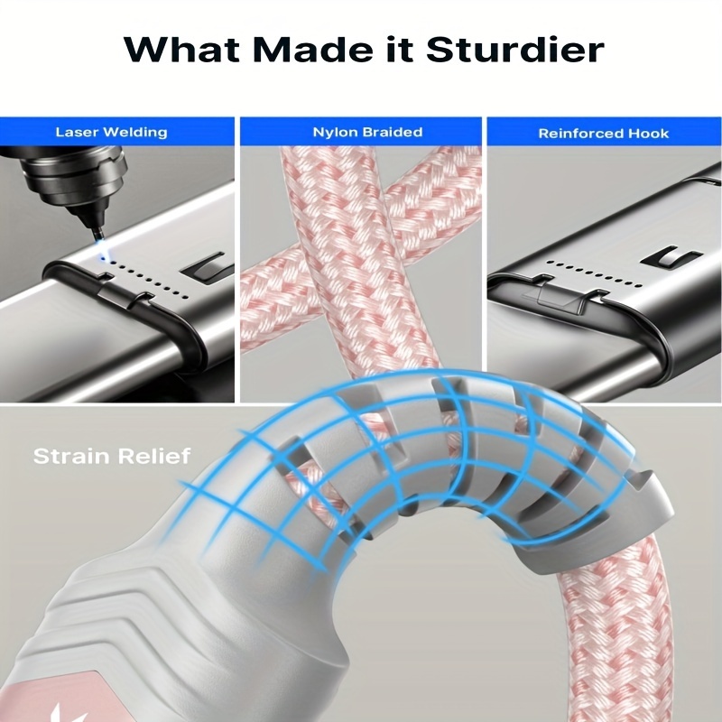 Super Fast Charging, Support PD100W, High-speed Data Transmission, TYPE C to TYPE C Interface Data Cable, Suitable for Samsung, for iPhone 15, for MacBook/iPad And Xiaomi And Other Devices
